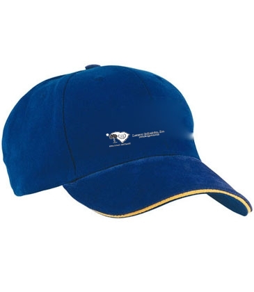 Brushed Heavy Cotton with Suede peak and Sandwich Trim