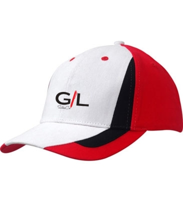 Brushed Heavy Cotton with Fabric Inserts on Crown & Peak