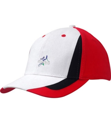 Brushed Heavy Cotton with Fabric Inserts on Crown & Peak