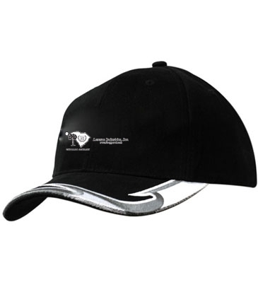 Brushed Heavy Cotton with Embroidery Design on Peak
