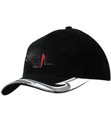 Brushed Heavy Cotton with Embroidery Design on Peak