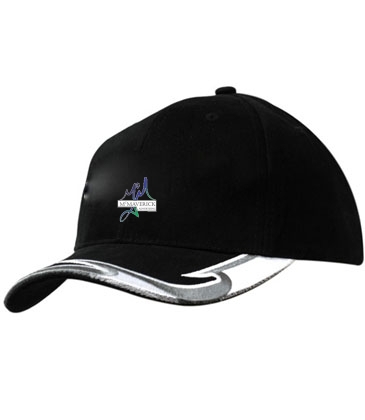 Brushed Heavy Cotton with Embroidery Design on Peak