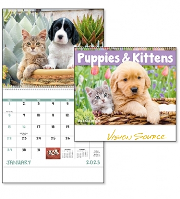 Puppies & Kittens - Spiral