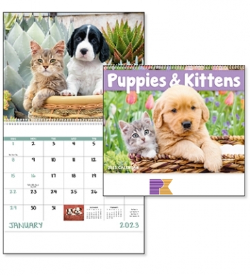 Puppies & Kittens - Spiral