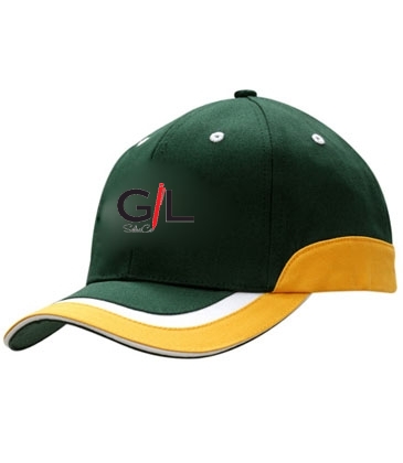 Deluxe Bull Denim with Sandwich, Trim on Crown & Insert on Peak