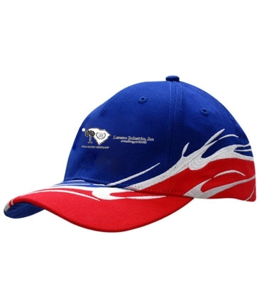 Brushed Heavy Cotton with Wave Inserts/Embroidery