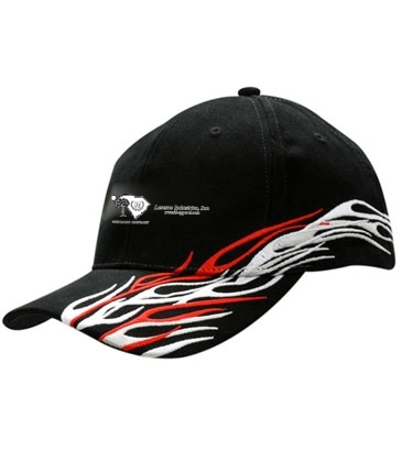 Brushed Heavy Cotton with Peak & Crown Flame Embroidery