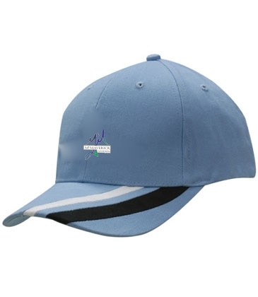 Brushed Heavy Cotton with Fabric Stripes on Peak