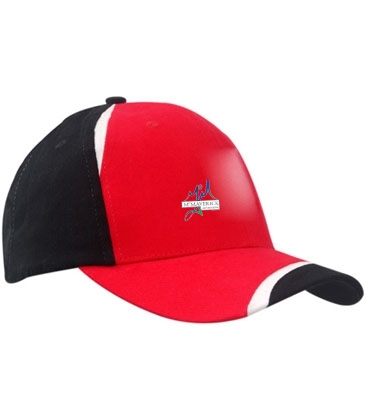 Brushed Heavy Cotton with Fabric Inserts on Crown & Peak