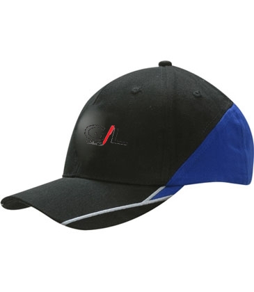 Brushed Heavy Cotton with Fabric Inserts on Crown & Peak