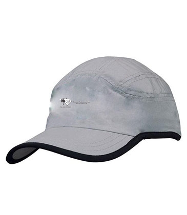 Microfibre Sports Cap with Trim on Edge of Crown & Peak