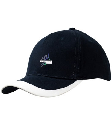 Brushed Heavy Cotton with Fabric Insert on Crown & Peak