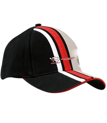 Brushed Heavy Cotton w/ Stripes on Crown