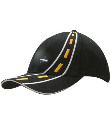 Brushed Heavy Cotton w/ Road Embroidery