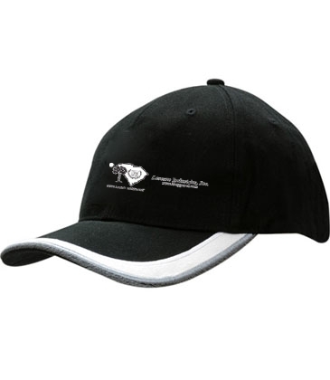 Brushed Heavy Cotton with Peak Insert/Embroidery