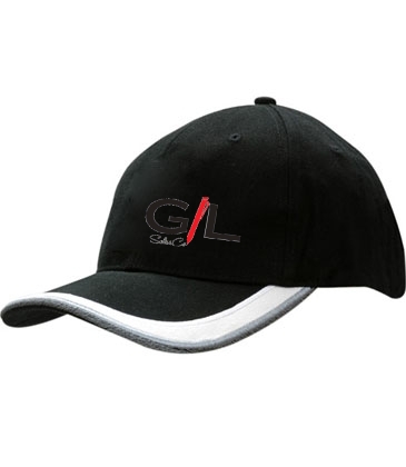 Brushed Heavy Cotton with Peak Insert/Embroidery