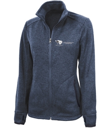 Women's Heathered Fleece Jacket