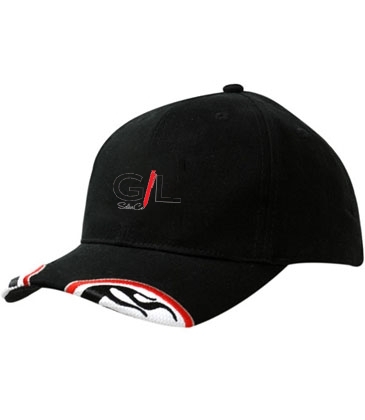 Brushed Heavy Cotton with Mesh Inserts & Embroidery on Peak