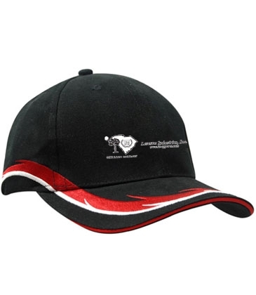 Brushed Heavy Cotton Crown & Peak Embroidery
