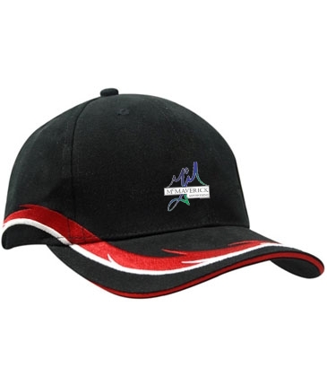 Brushed Heavy Cotton Crown & Peak Embroidery