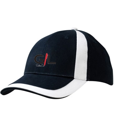 Brushed Heavy Cotton with Fabric Inserts on Crown & Peak