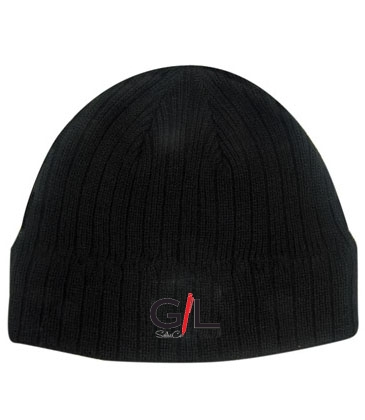 Cable Knit Roll Down Beanie - Toque