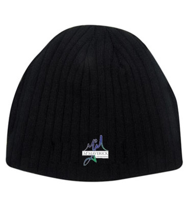 Cable Knit Roll Down Beanie - Toque