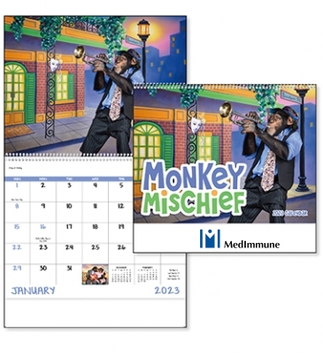 Monkey Mischief - Spiral