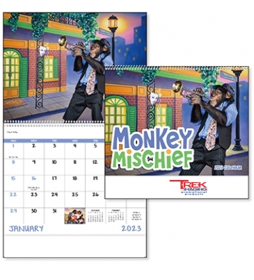 Monkey Mischief - Spiral