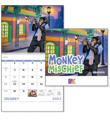 Monkey Mischief - Spiral