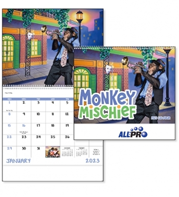 Monkey Mischief - Spiral