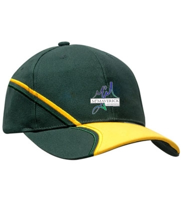 Brushed Heavy Cotton with Crown & Peak Embroidery & Peak Insert