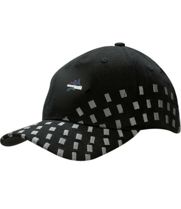 Brushed Heavy Cotton with Embroidered Squares