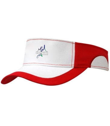 Brushed Heavy Cotton Visor with Peak Indent