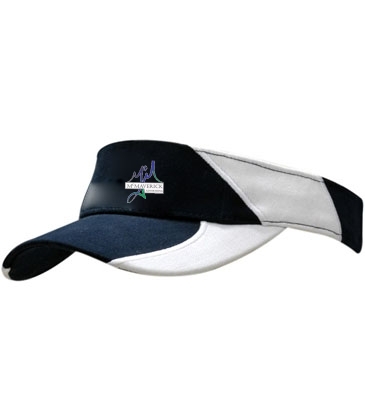 Brushed Heavy Cotton Visor with Inserts & Embroidery