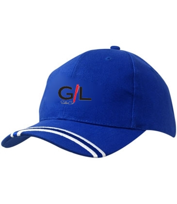 Brushed Heavy Cotton with Embroidered Arc on Peak