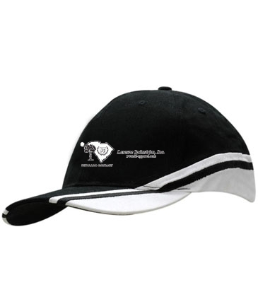 Brushed Heavy Cotton with Crown & Peak Inserts/Embroidery