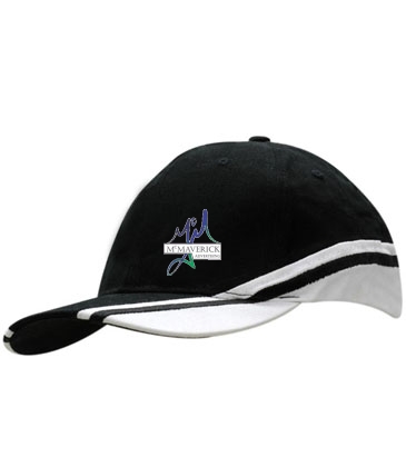 Brushed Heavy Cotton with Crown & Peak Inserts/Embroidery