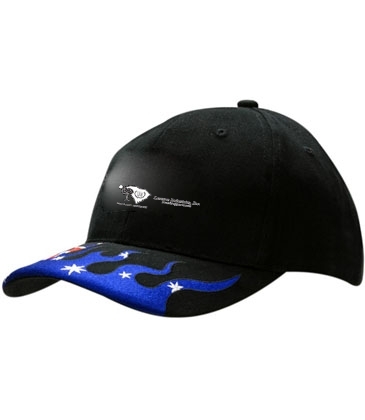 Brushed Heavy Cotton with Australia Embroidery on Peak