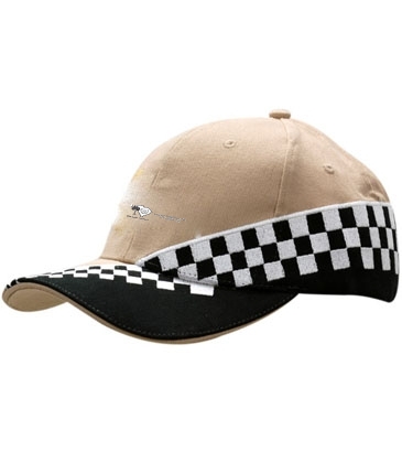 Brushed Heavy Cotton with Sandwich Trim & Check Embroidery