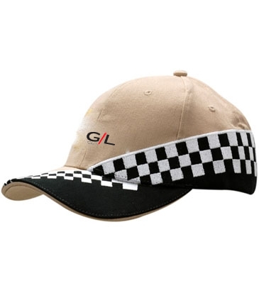 Brushed Heavy Cotton with Sandwich Trim & Check Embroidery