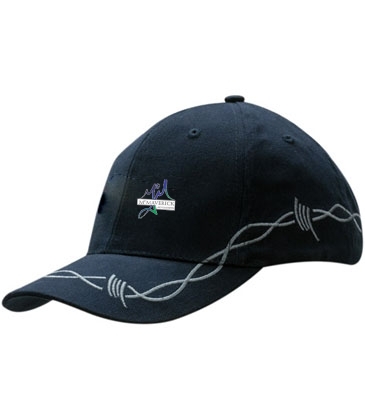 Brushed Heavy Cotton with Chain Embroidery