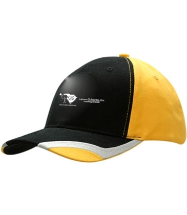 Brushed Heavy Cotton with Peak Inserts & Embroidery