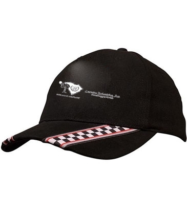 Brushed Heavy Cotton with Racing Ribbon On Peak & Closure