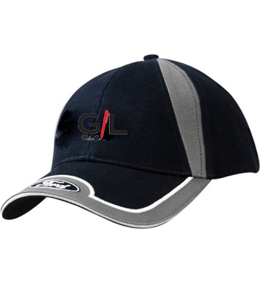 Brushed Heavy Cotton with Fabric Insert on Crown & Peak