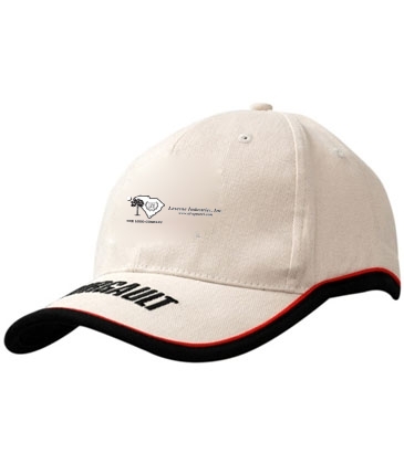 Brushed Heavy Cotton with Crown & Peak Trim & Piping