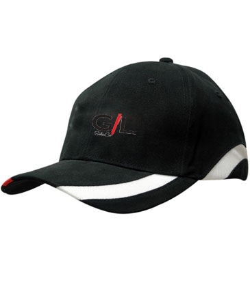 Brushed Heavy Cotton with Peak & Crown Mesh Inserts