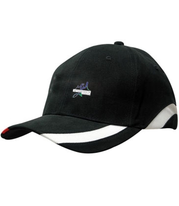 Brushed Heavy Cotton with Peak & Crown Mesh Inserts