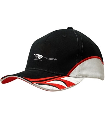 Brushed Heavy Cotton with Sandwich Trim and Crown/Peak