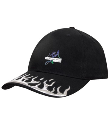 Brushed Heavy Cotton With Liquid Metal Flame